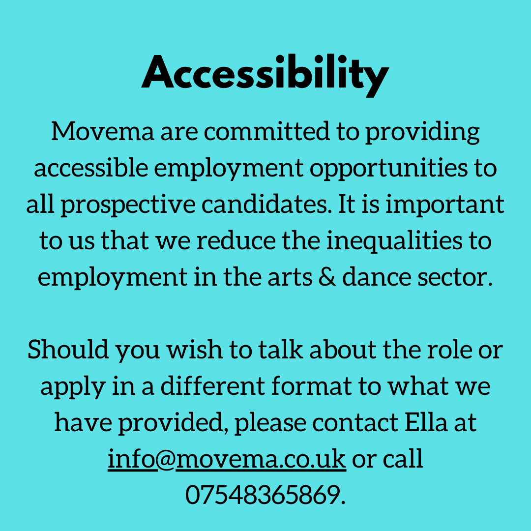 Movema's tweet photo. One week left to apply for the position of Administration & Operations Manager!
Head to https://t.co/bMAc1cEBq0 for more information on the role & how to apply 📝
#movema #artsjobs #artsadministration #artsadministrator #liverpooljobs #liverpooljob #artsadmin #artssector https://t.co/xqOtwYXwI6