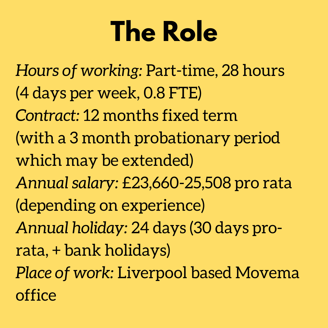 Movema's tweet photo. One week left to apply for the position of Administration & Operations Manager!
Head to https://t.co/bMAc1cEBq0 for more information on the role & how to apply 📝
#movema #artsjobs #artsadministration #artsadministrator #liverpooljobs #liverpooljob #artsadmin #artssector https://t.co/xqOtwYXwI6