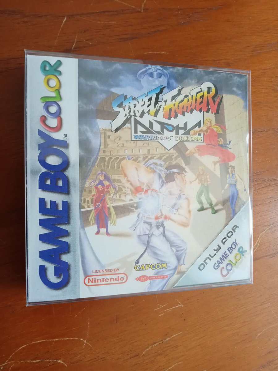 jayc24381's tweet photo. The GBC port of Street Fighter Alpha is much better than it has any right to be. It looks pretty good but more importantly it plays so damn well. Even with two buttons, it's really easy to pull the special moves.

#StreetFighterAlpha #ADifferentGameEveryDay #Capcom #RetroGaming https://t.co/imd1iaXlh3
