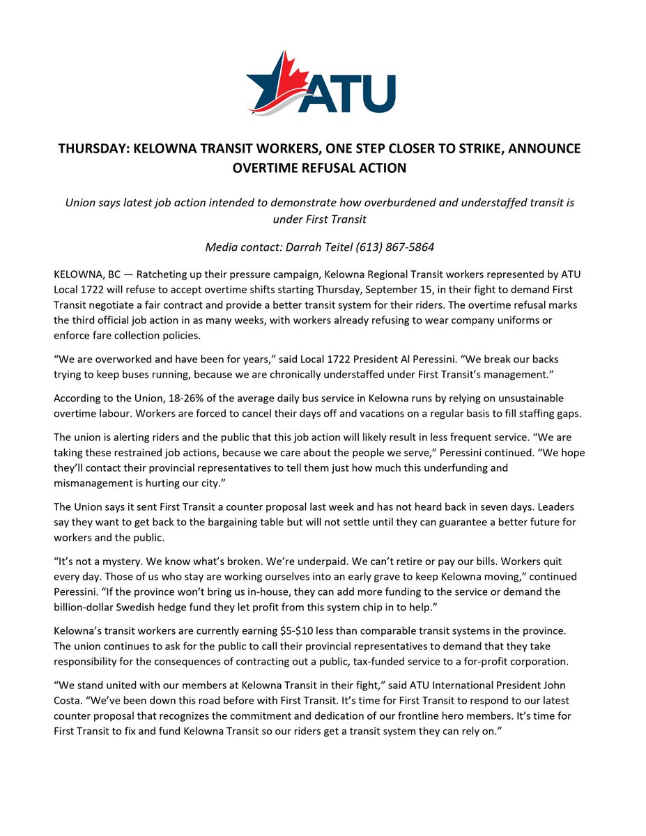 ATU Local 1722 tweet media