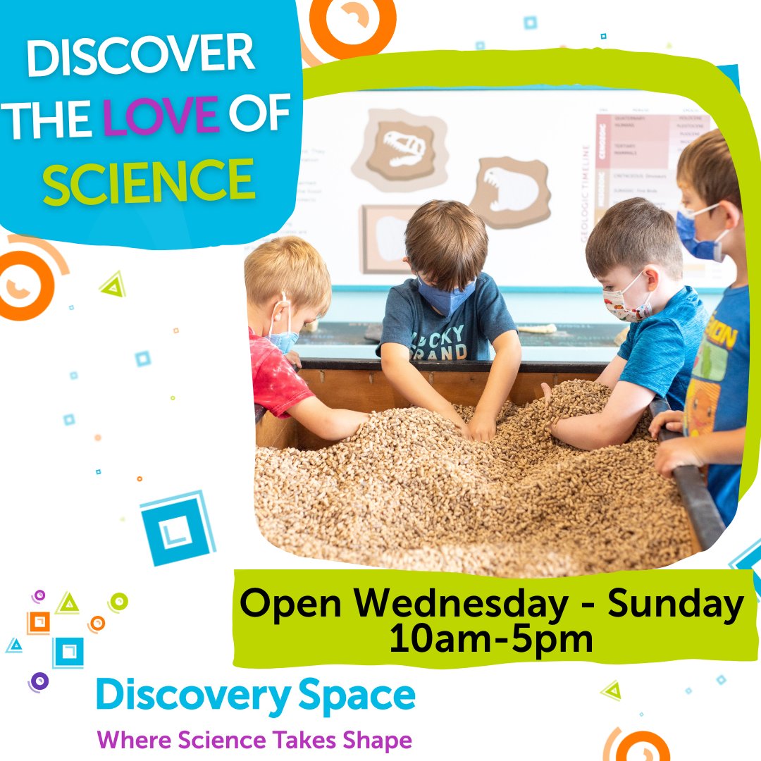 discoveryspace's tweet photo. 🧪 The love of science starts here! Bring your future scientists in for hands-on exploration of science! 
🧬 Open Wednesday - Sunday, 10am - 5pm

#statecollegepa #scienceisfun #stemlearning #futurescientists #handsonlearning https://t.co/G9urmyk4gX