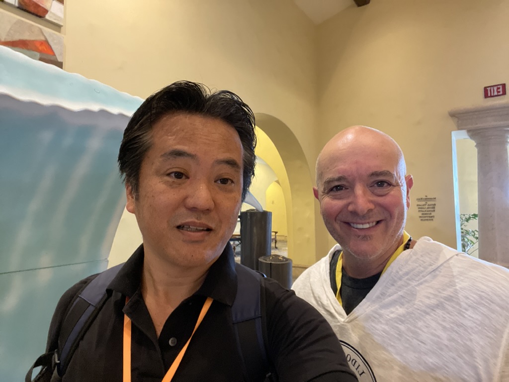 asiatoasia's tweet photo. EOの元グローバルチェアマンのMichael Caitoさんと再会。今回のイベントではMCだが相変わらずのキレです。
#キリロム工科大学 #猪塚武 #キリロム #EO #eoalchemy https://t.co/QRrAw1gwUW