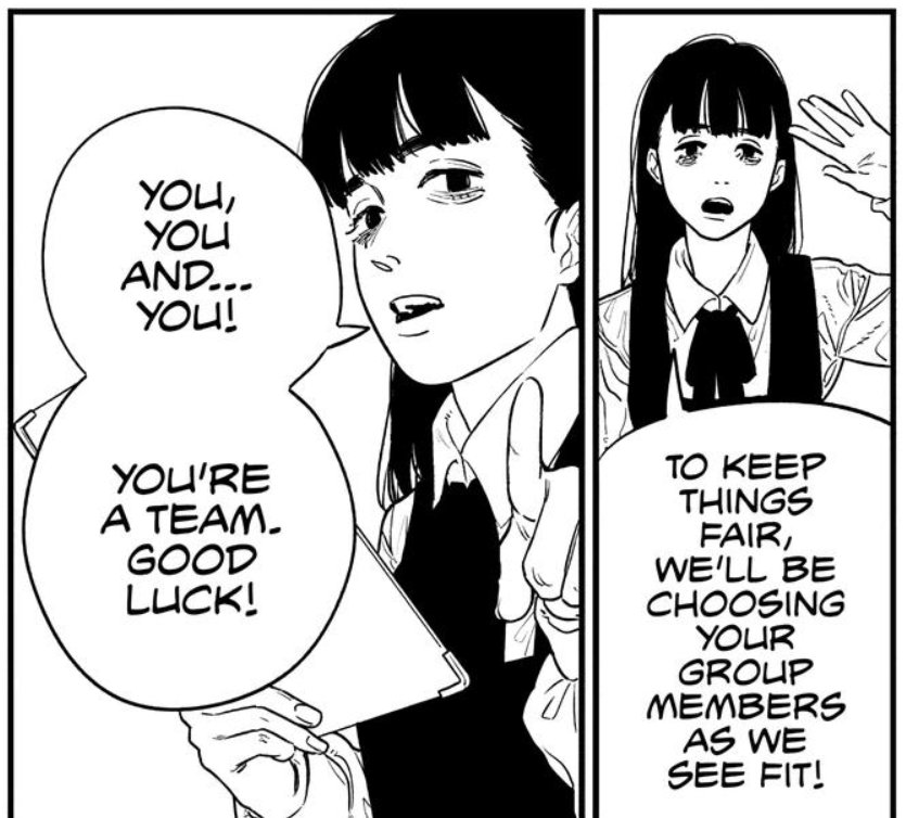 aqourian's tweet photo. just thinking about the tired-eyes girl in chainsaw man ch 99 https://t.co/FLoGEVLS1z