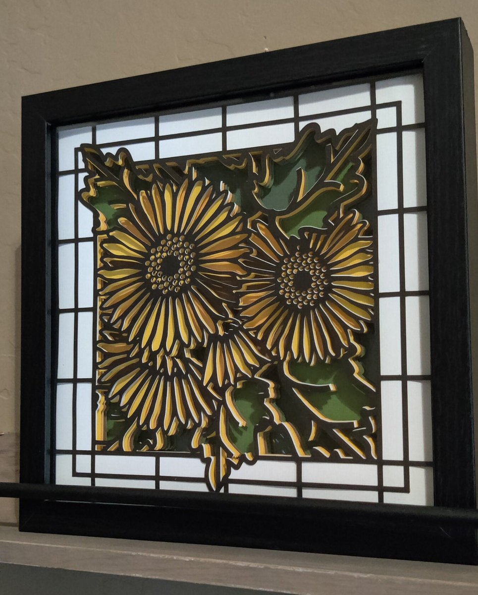 casady_sandra's tweet photo. Excited to share the latest addition to my #etsy shop: Layered Sunflower Mandala, Shadowbox Art, Layered Art, Summer Decor, Home Decor Wall Art, Framed Wall Art https://t.co/V58jMx6J1i #yellow #black #framed #entryway #contemporary #walldecor #anyroom #anyseason #anyho https://t.co/GK66lUnwfX