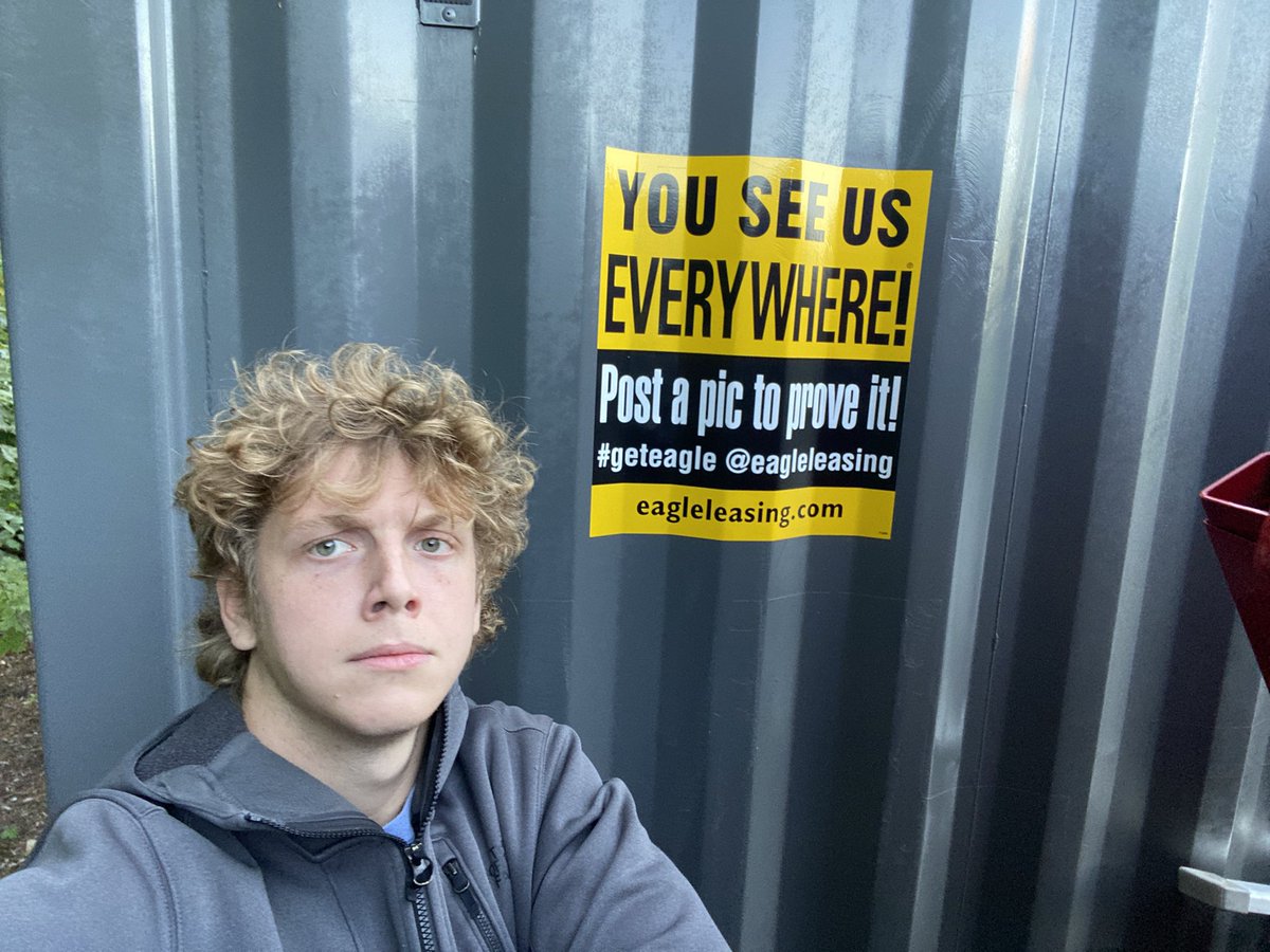 unsolicitedyeet's tweet photo. U guys ARE everywhere. Keep up the good work. #geteagle @EagleLeasing https://t.co/j90Qh5L78y