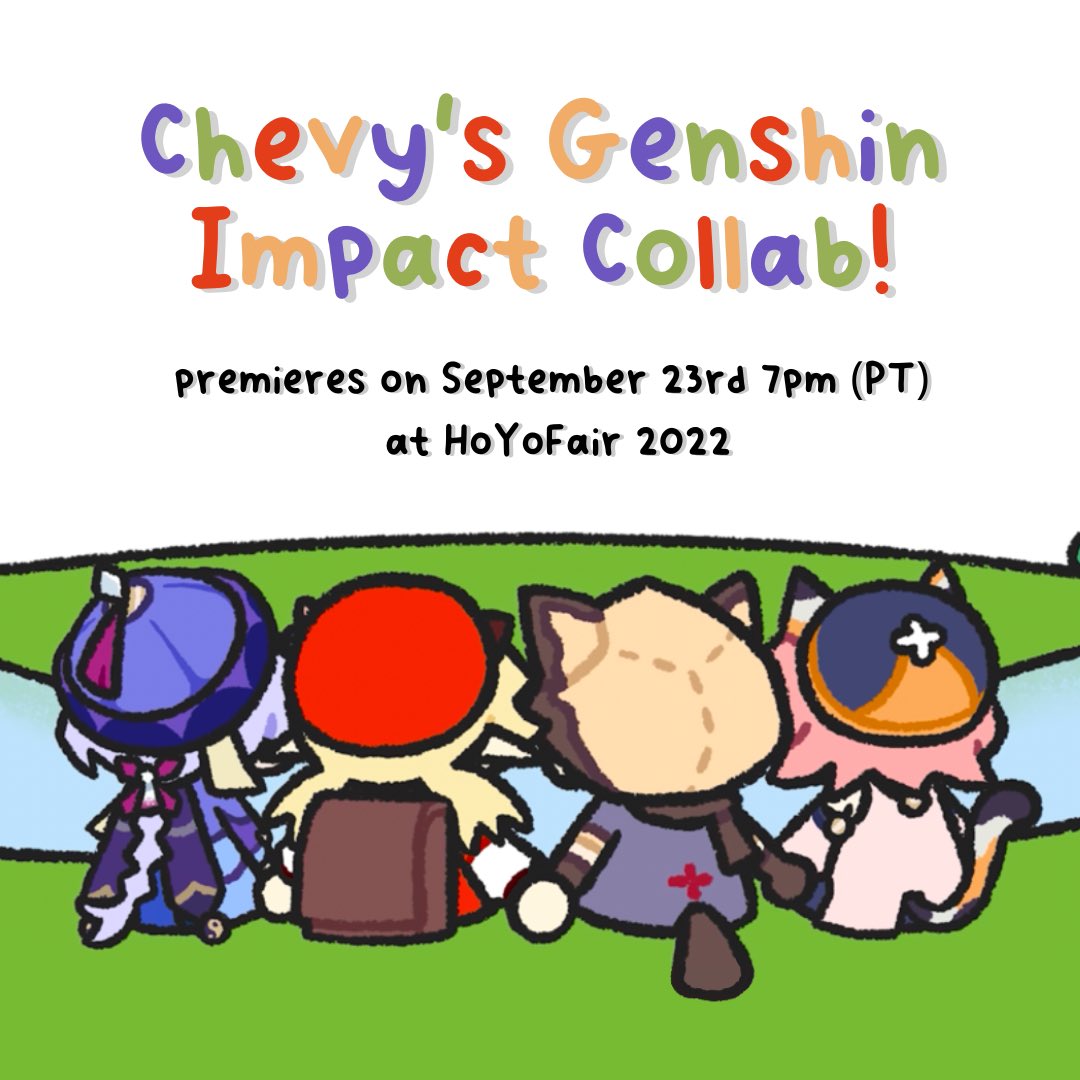 chiffonhaha's tweet photo. super excited to announce this!!! 

i got to write a song for Genshin Impact’s HoYoFair 2022 which celebrates their 2nd year anniversary! watch the full celebration to see works from many creatives (and me 🥳)
 
twitch: https://t.co/Z7ZfmRftoS

(official song release TBA!!) https://t.co/jmMOHFDAgp