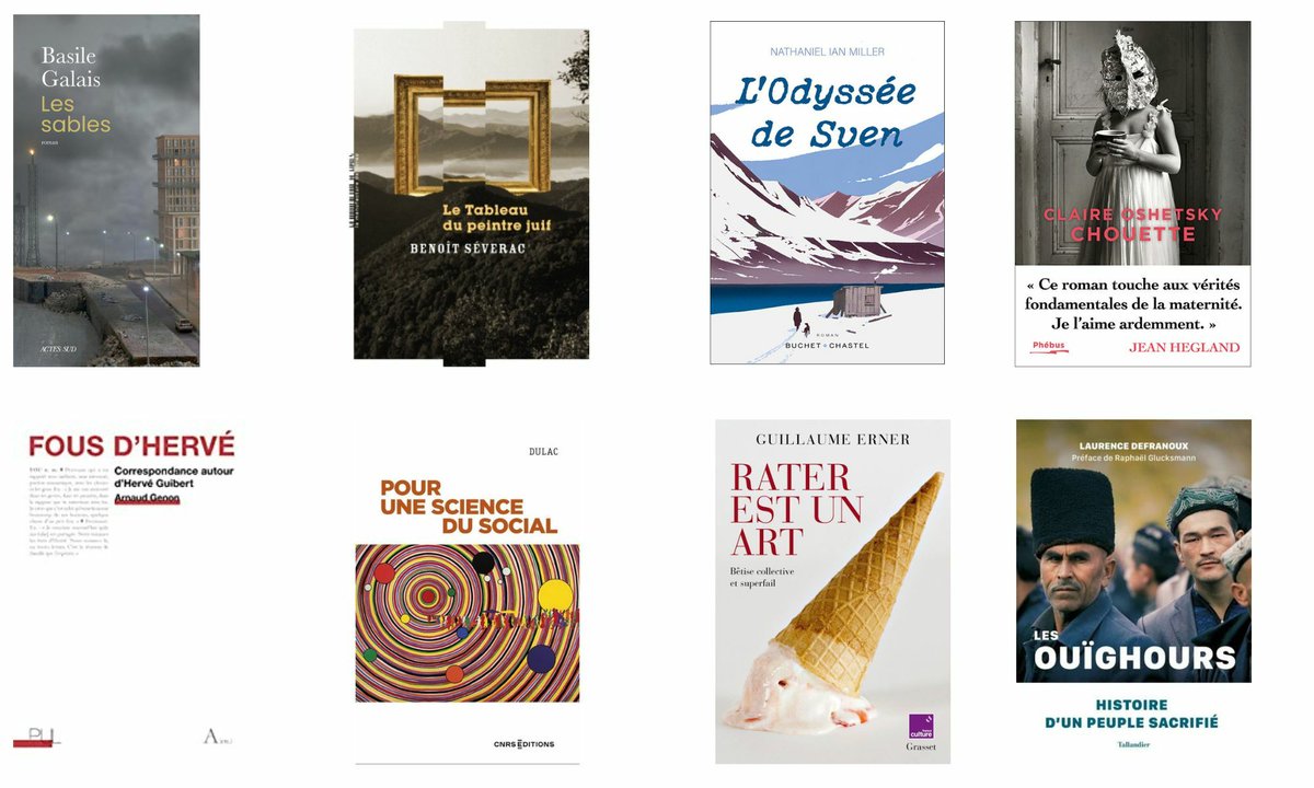 titrespresse's tweet image. (Libération): #Vient de paraître: #Basile Galais, Benoît Séverac, Nathaniel Ian Miller… : Cette semaine, un tableau juif, une cabane perdue en Norvège, Hervé Guibert ou encore la persécution des Ouïghours... titrespresse.com/101383412205/v…
