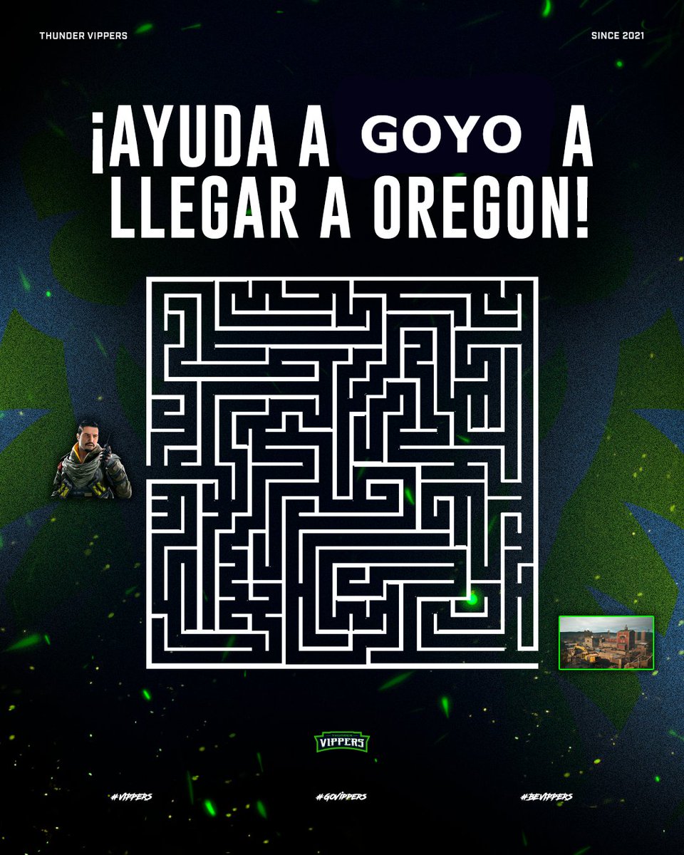 Hey amigos, ayudemos a Goyo que se perdió buscando el Sedax☠

¿Puedes ver cuál es el camino? 🧐