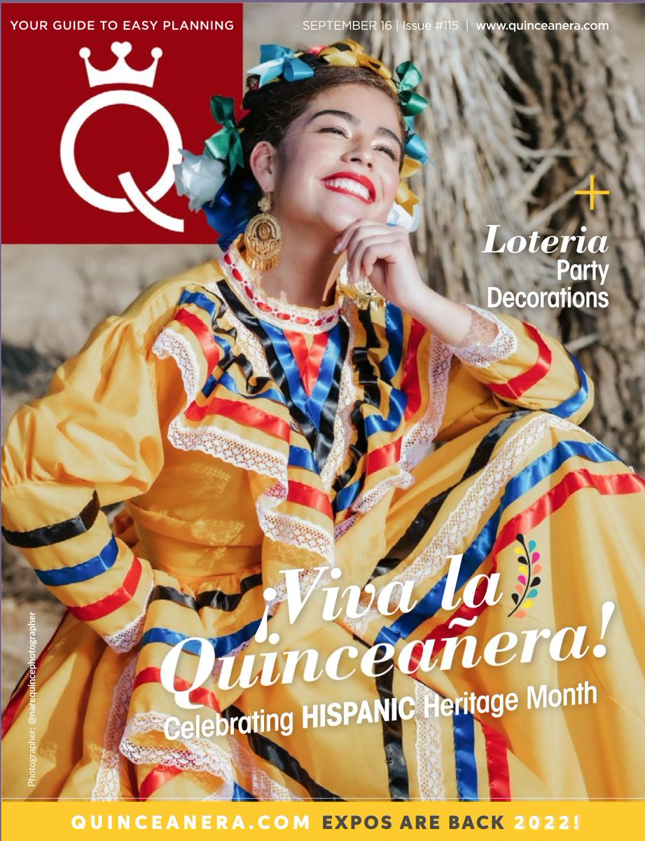 Que viva la quinceanera! If you’re a girl that loves her culture and whose birthday falls in September, then throwing A Día de la Independencia Quince Fiesta might be the right option for you. joom.ag/xydd
#HispanicHeritageMonth