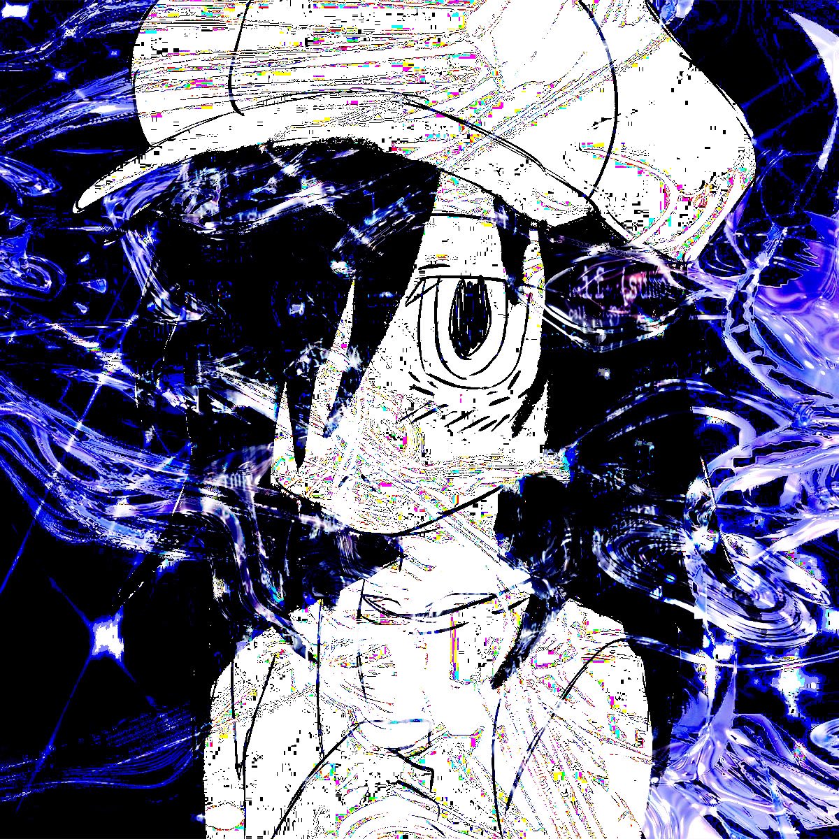 mossg1rl's tweet photo. friend of the enemy {#watamote #glitchart #breakcore #eyestrain } https://t.co/AJg1SO3x1l