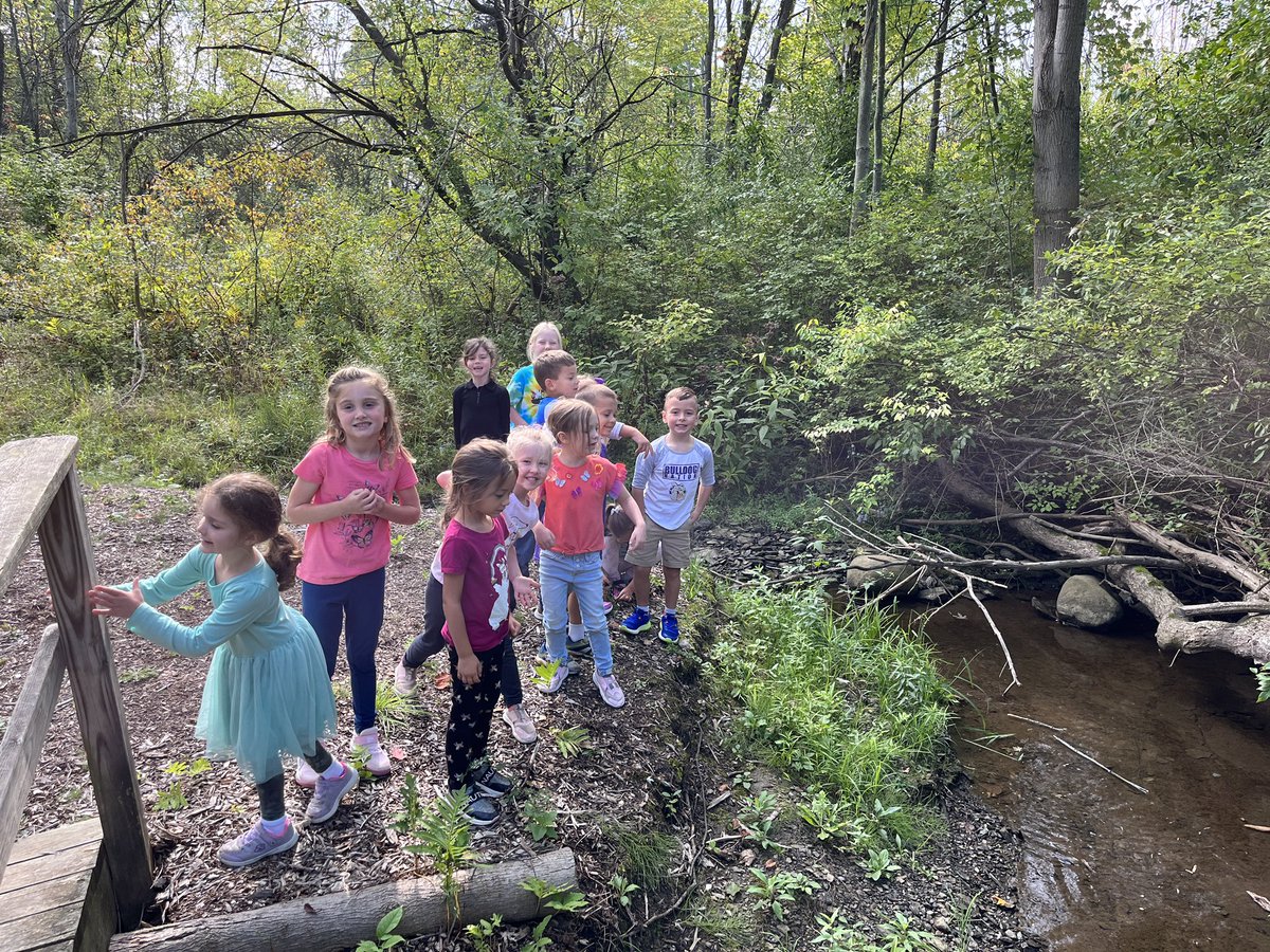Our first visit to the BVS Nature Trail 🍁 🌳🍂