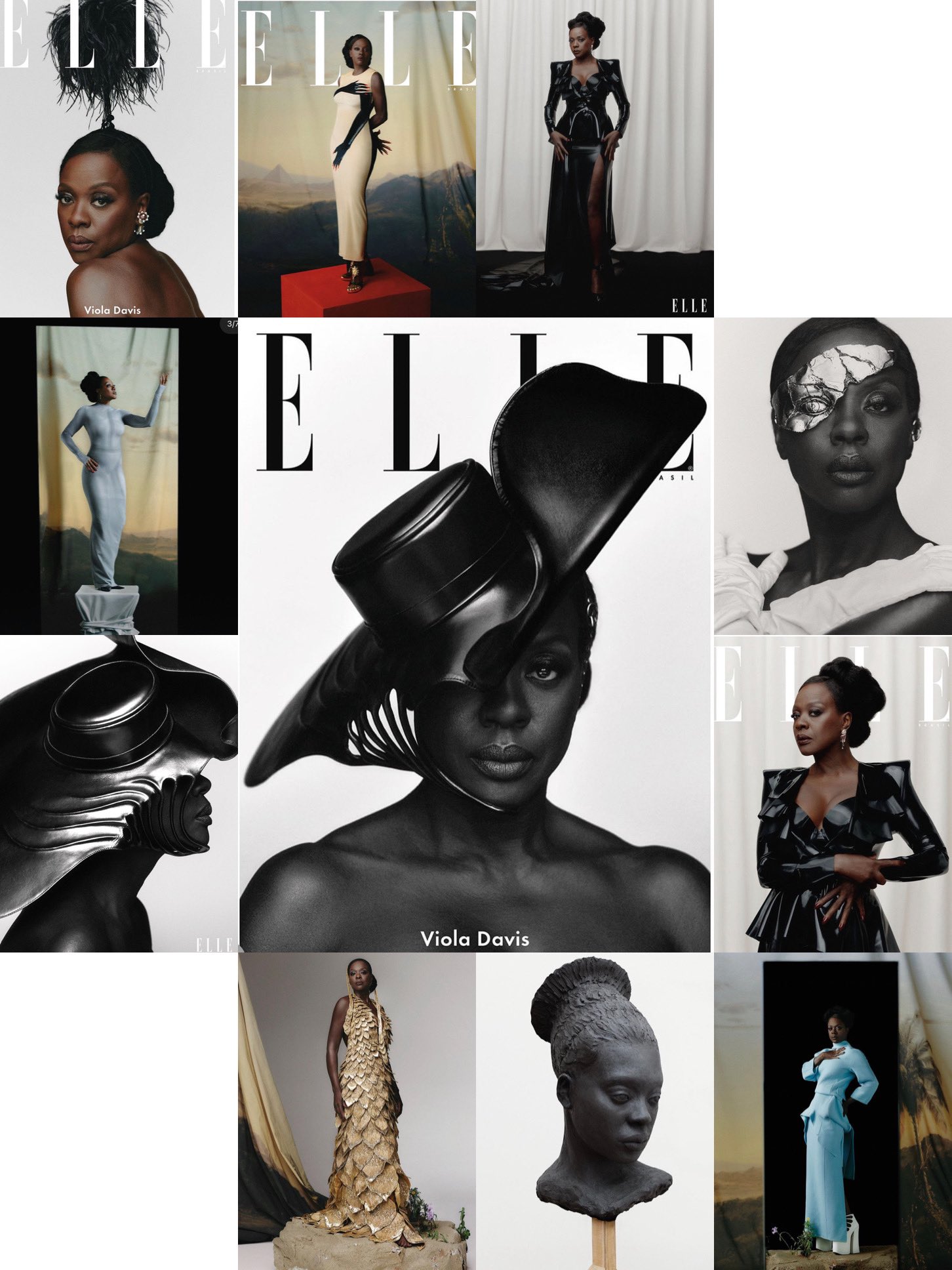 Reza Nosrati on X: VIOLA DAVIS AND ELLE BRASIL REALLY JUST DELIVERED ONE  THE BEST PHOTOSHOOTS OF THE YEAR 👏🏼👏🏼.  / X