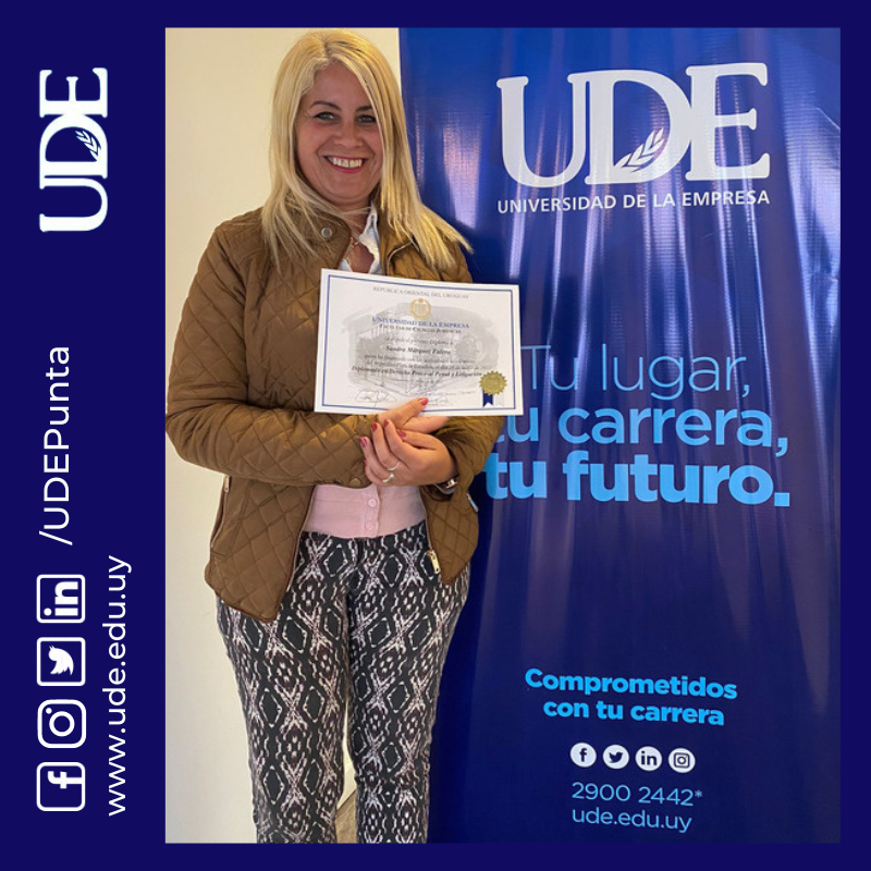 UDE_Oficial's tweet photo. Sandra Márquez Falero firmó su título del Diplomado en Derecho Procesal Penal y Litigación en nuestra sede #PuntaDelEste #UDEPunta. Van nuestras felicitaciones para ella y para todos los que se suman a nuestros graduados #UDE #DiplomadoDPPYLO @jrwilliman @jdiazalmeida @udepunta https://t.co/xxGDP4Zcyo