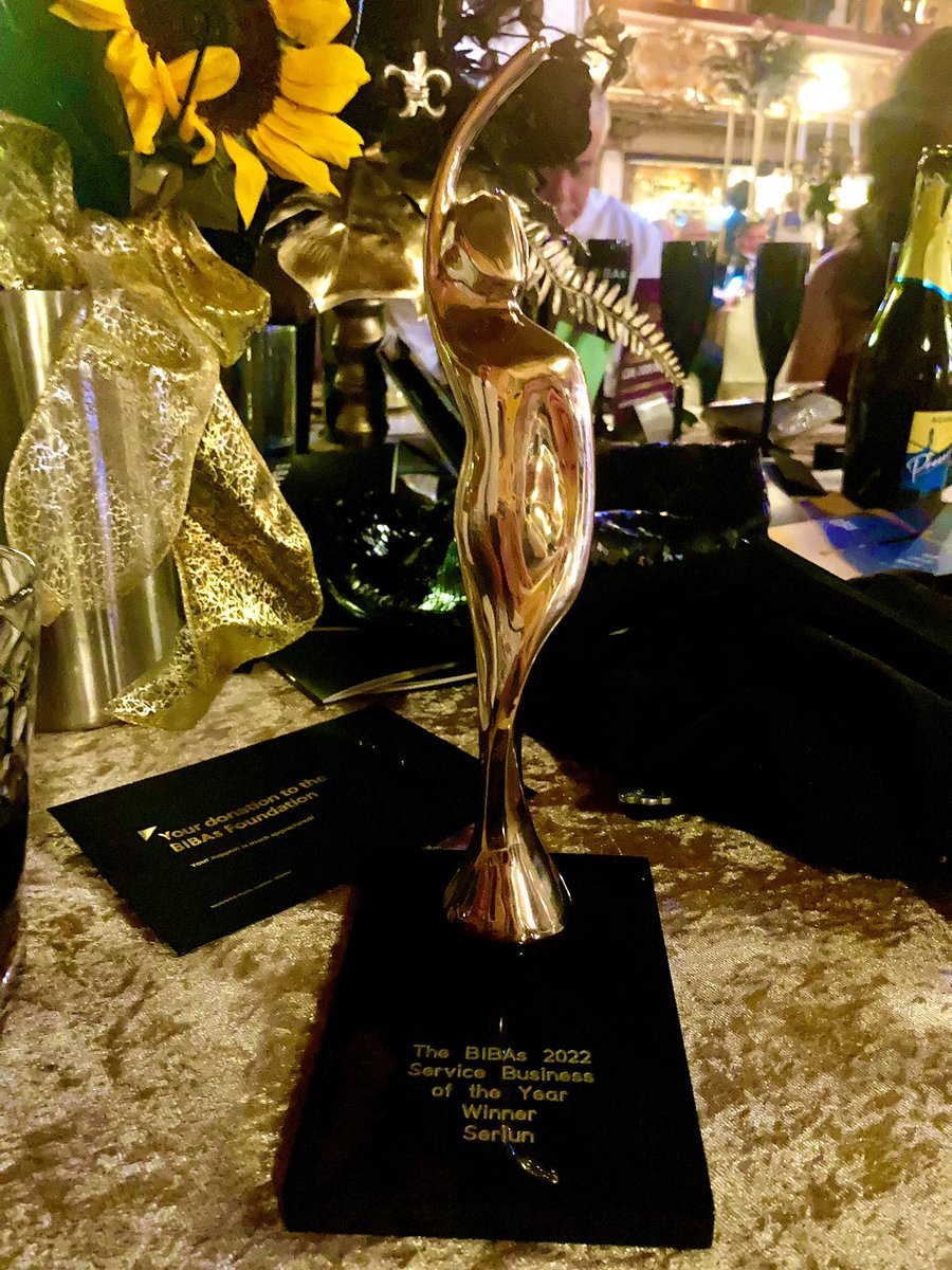 WE DID IT!!! We’ve taken the #ServiceBusiness crown at #BIBAs2022! Well done to our amazing team of techies that keep our customers smiling. This one’s for you! 🤗 #ServiceExcellence #seriunservicedeskheroes #customerjourney #LegendaryService