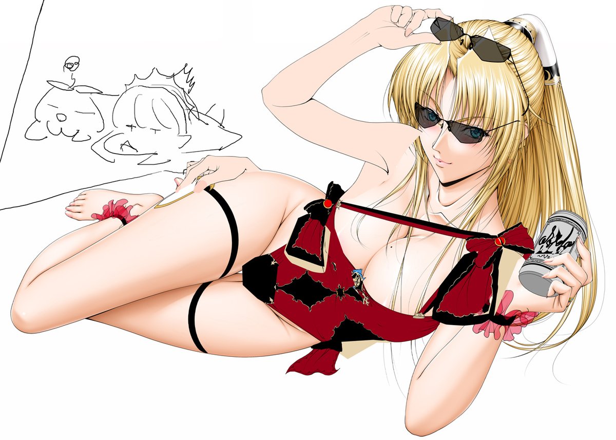 まだ残暑見舞いCGが完成していないから終わられると困るの…😓

#夏よ終わらないで 