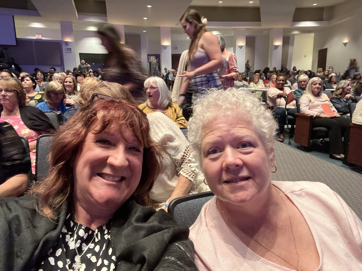 Getting ready to see Beth Moore