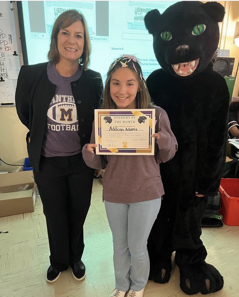 MMS_Panthers's tweet photo. MMS Students of the month! #6thgrade #PantherPride #GreatDay2BAPanther #Koji #Asher #Addisyn https://t.co/brYpNTNDGw