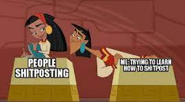 BawanyAdam's tweet photo. Trying to learn #shitposting is there any #MASTERCLASS #guide101 or any video course something like "How to master Shit posting in 7 Days"
#NFT #NFTCommuntiy #Memes #NFTmeme #nfts
@ministerr
@alancarroII
@shilllin
@0atmilkNFT
@miagia666
@NFTHawks
@AshleyDCan https://t.co/0puMUxauy6