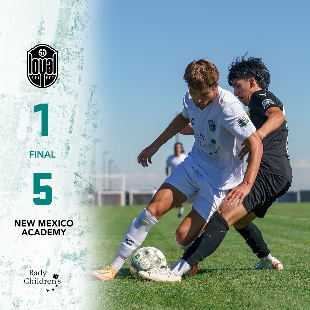 LoyalSelect's tweet image. Story of two halves. 

Final score in New Mexico. 

#LoyalSelect | @radychildrens