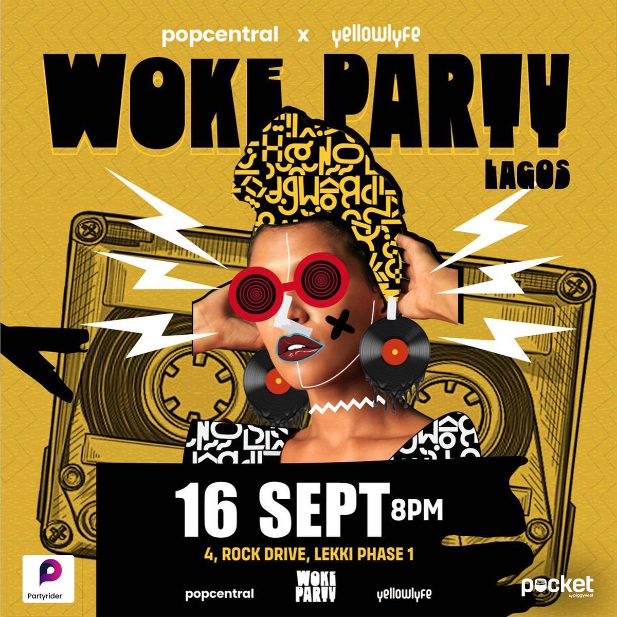getpocketapp's tweet photo. The countdown is on for Woke Party Lagos! Join us tonight for an unforgettable experience. 🔥

See you at 8! 🥳 https://t.co/dLeA5ZA6qv