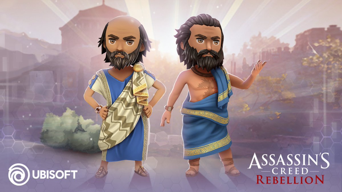 The Greek philosophers are joining the Rebellion!

Starting September 22nd, collect DNA Fragments for Sokrates and Hippokrates from Assassin's Creed Odyssey!