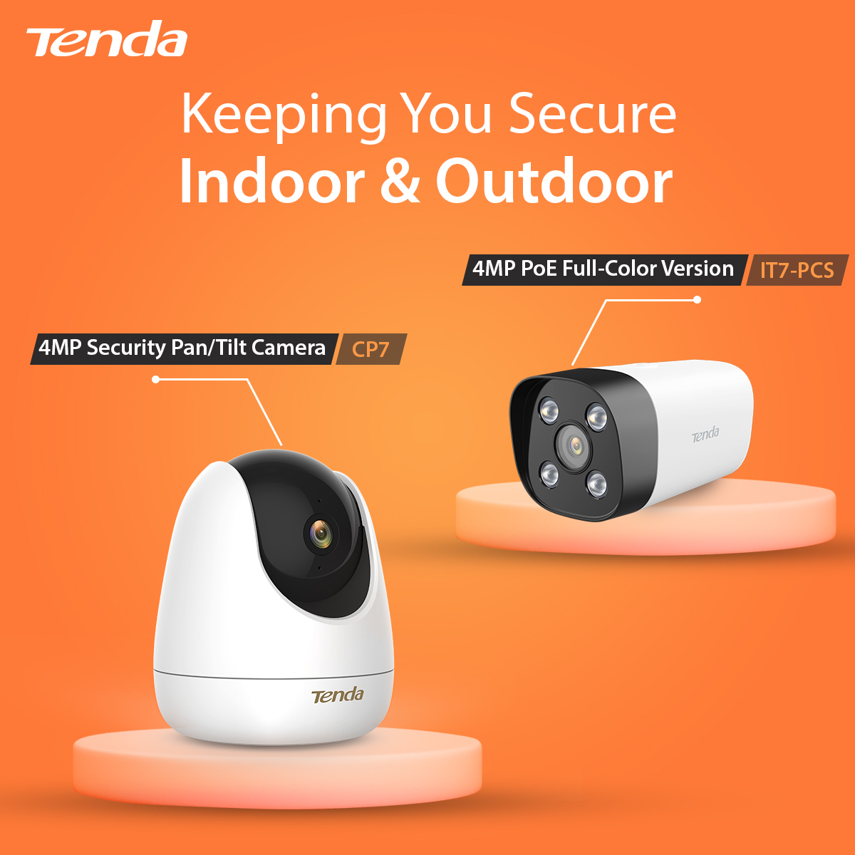 Tenda_UK's tweet image. Enjoy the secure presence of Tenda&apos;s CCTV camera be it Indoor environment or Outdoor premises.

Know more: tendacn.com/uk/product/IT7…
Know more: tendacn.com/uk/product/CP7…

#TendaUK #Tenda #Tendatech #SecurityCamera #HomeSecurity #Camera #CCTV #wifi #Wireless #digitallife