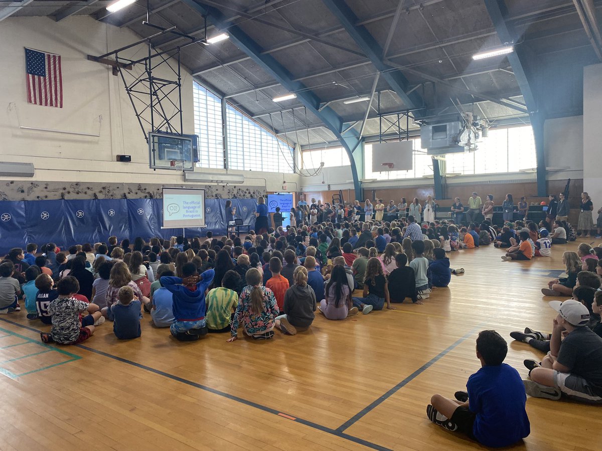 mshillier1's tweet photo. Our first all school meeting this week! https://t.co/wjL5pOf1hC