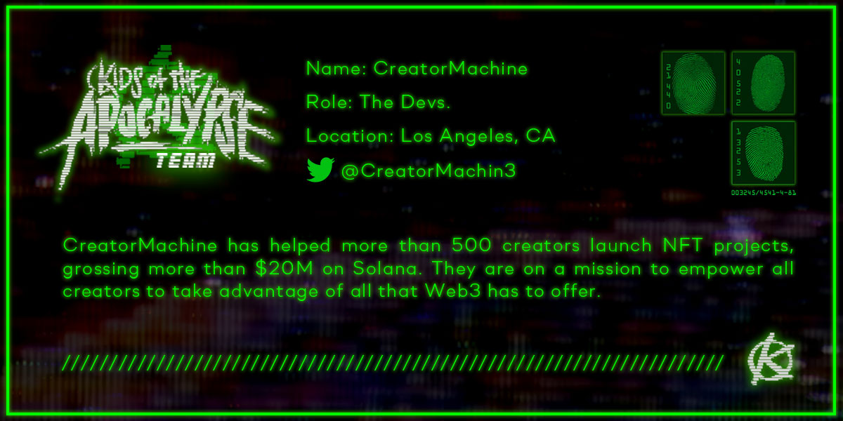 Creator Machine: The Devs.

<a href="/creatormachin3/">CreatorMachine</a>   

(5/13)
