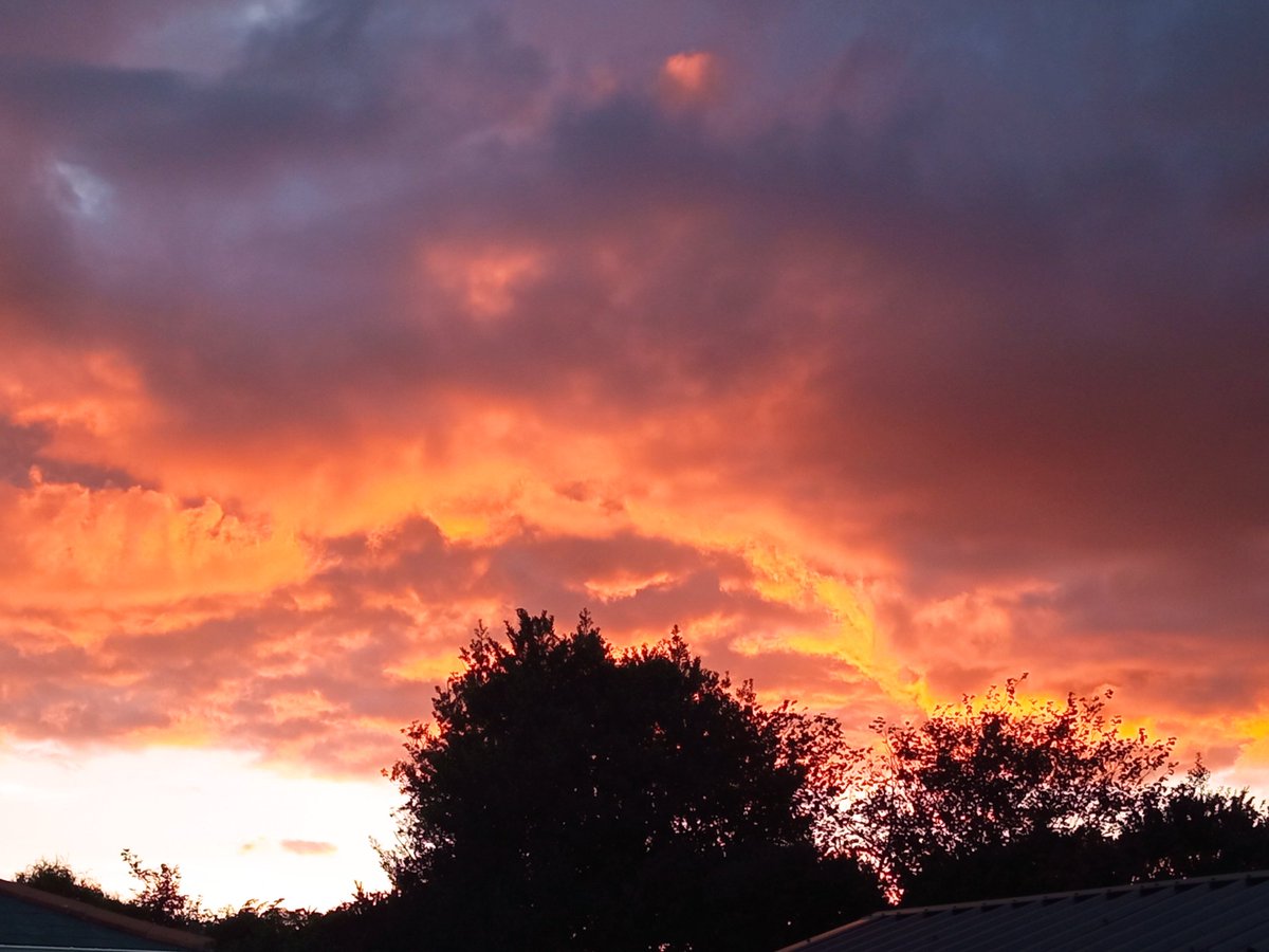 wexfordhoney's tweet photo. The sky is on 🔥
#septembersunset #autumsky https://t.co/juFEwNNfdW