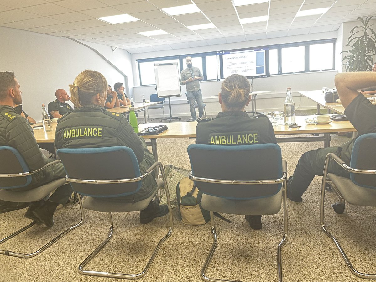 johnmo85's tweet photo. Some really thought provoking sessions on today’s Morecambe Bay SPTL development day thanks to @BeepDoctors, @scousemedic87  and @AlisonSuart @NWAmbulance @paramatt71 https://t.co/6nYp0fmvNG