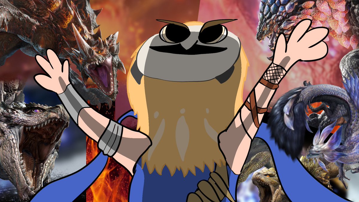 bry_animates's tweet image. I made this in like 5 minutes once i saw the news today. I absolutely love all the monsters they are adding in. Keep them coming @monsterhunter #titleupdate2 #MonsterHunterRiseSunbreak #flamingespinas #violetmizutsune #MHRisesunbreak #MonsterHunter #MHRS