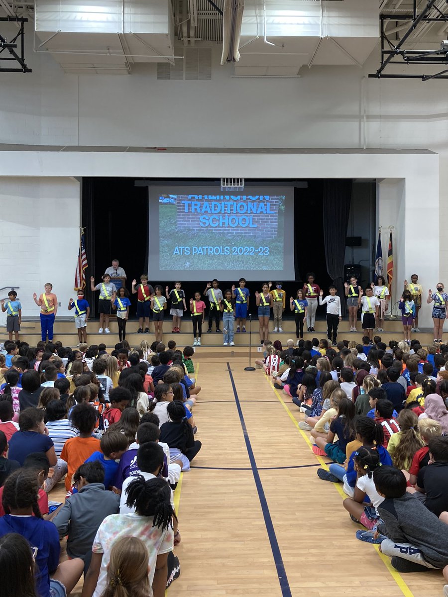 Our patrols are all sworn in.  Another great patrol assembly.  <a target='_blank' href='http://twitter.com/TechAtATS'>@TechAtATS</a> <a target='_blank' href='http://twitter.com/ATSPrincipal'>@ATSPrincipal</a> <a target='_blank' href='http://twitter.com/APS_ATS'>@APS_ATS</a> <a target='_blank' href='https://t.co/mU8PUbBIzC'>https://t.co/mU8PUbBIzC</a>