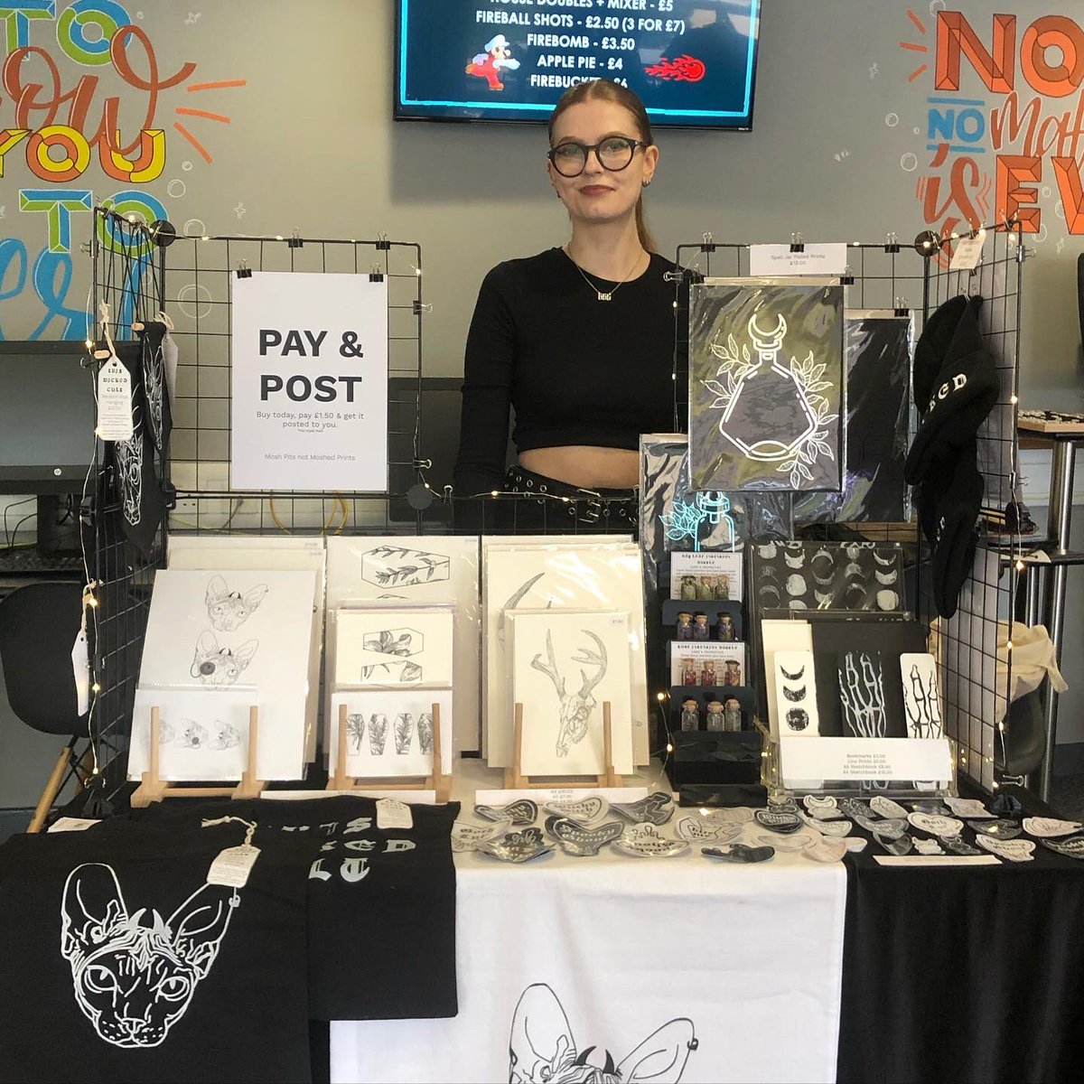 thiswickedcult's tweet image. Okay…so I’ve been a bit absent on here but I’m back ghouls! I’ve had a lush few weeks getting new stock ready for a shop update 👀 and I’ve had some awesome markets 🖤 #alternative #gothicgirls