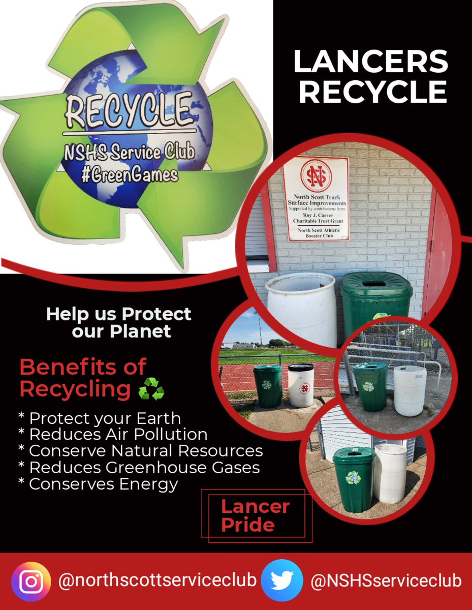 NSRobotics6603's tweet photo. Help us Recycle in the Game today. Go Lancers!!!
#LancerPride #Recycle #GoLancer https://t.co/xllzX0r8hc