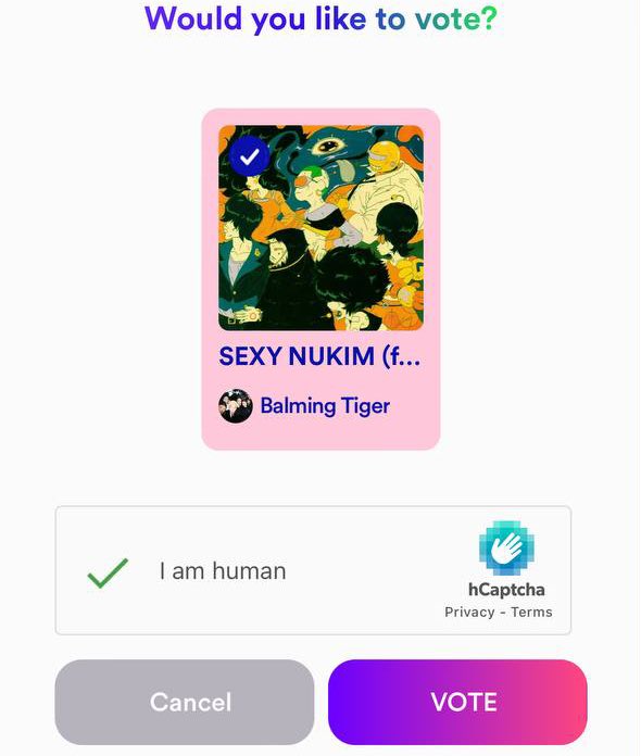 BFM_RMystPh's tweet photo. Let’s vote, ARMYs!
#SexyNukim @balmingtiger feat @BTS_twt #RM is nominated on M Countdown.
Voting is easy. Just click this link:
https://t.co/eveltuspn1
#RMyst let’s win this for Namjoon! https://t.co/Ff7gA9V4ha