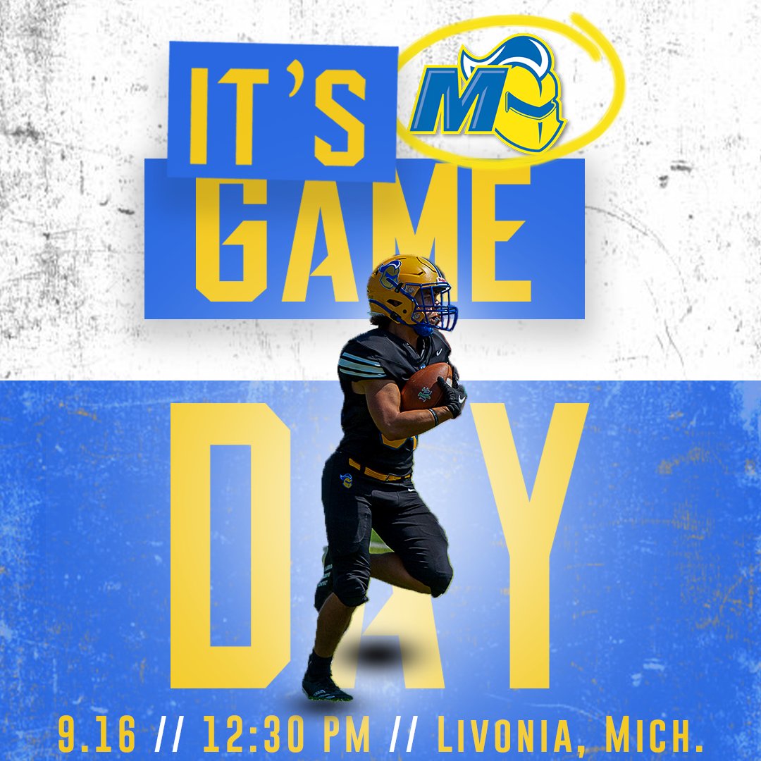 MUCrusadersFB's tweet photo. The boys are back in town! 🏠

🆚: Missouri Baptist
🕐: 12:30 PM
🏟: Livonia Churchill High School 
📺: https://t.co/4CAWkiJOx4
📊:https://t.co/sJ2PcTx3HT

#CrusaderNation https://t.co/Atpv3xUOQ8