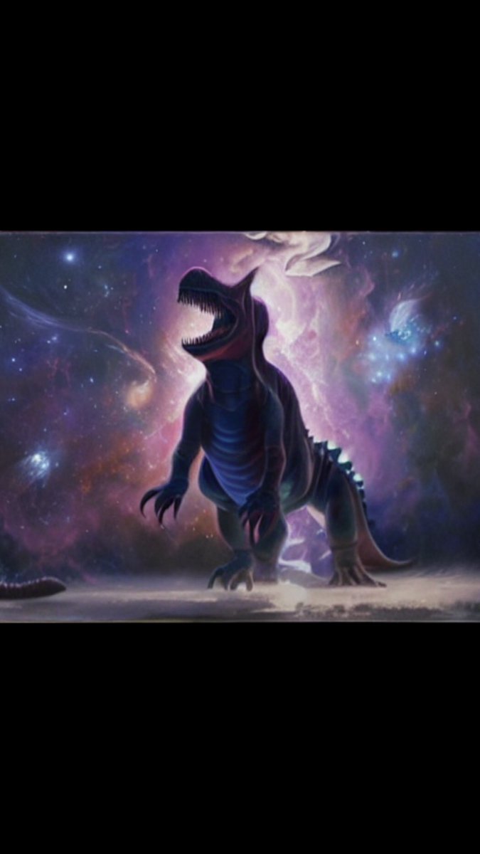 Almost looks like he’s wearing a Wizard hat. When you’re a Wizzy, you start noticing these things <a href="/DinoWizardTower/">Dapper Dinos | Wizard Tower</a> @DapperDinoNFT