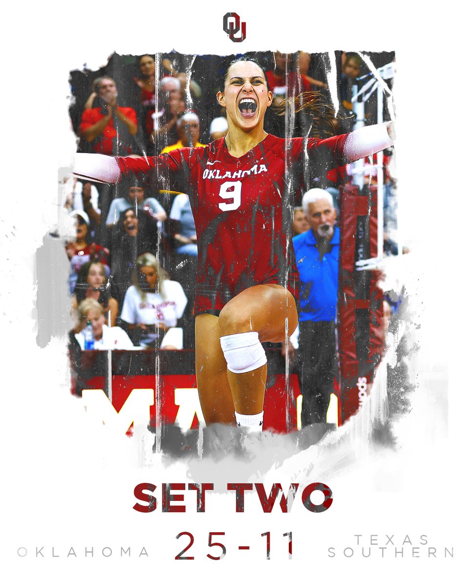 OU_Volleyball's tweet photo. Made it quick and sweet! 😍

#BoomerSooner https://t.co/kSBDQ0lOrH