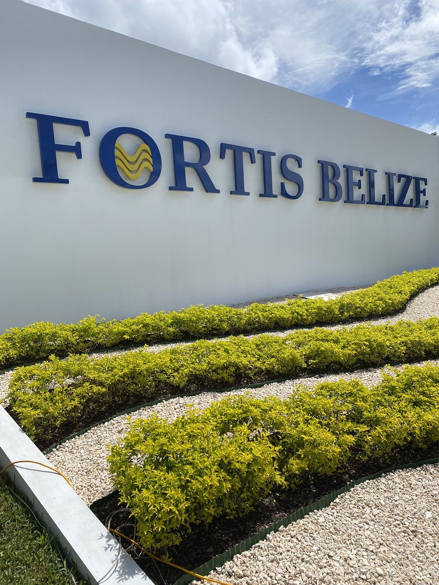 Fortis_NA's tweet photo. We recently joined BelizePM @JohnBricenoBZE &amp; the FortisBelize @becolbelze team for the official opening of the company’s new building dedicated in honour of John Evans, a NL engineer who was instrumental in the successful development of hydroelectric facilities in the country. https://t.co/ACojRN1dRZ