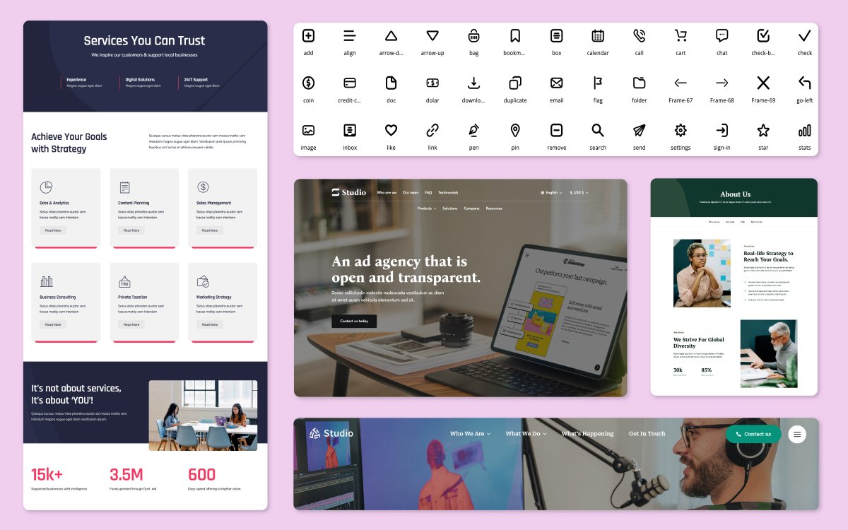 #Avada #Studio prebuilt content: We have released 10 new items for your website #design toolkit. Several full-page templates, icons, fullscreen headers &amp; more to import with a click bit.ly/3LiMDY7 

#WebsiteBuilder #WordPress #wordpresswebsite #HowTo #resources