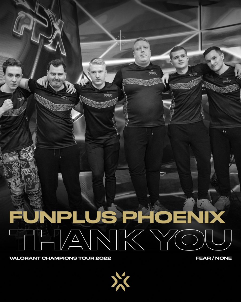 Thank you FPX! It was a pleasure having you at #VALORANTChampions İstanbul.