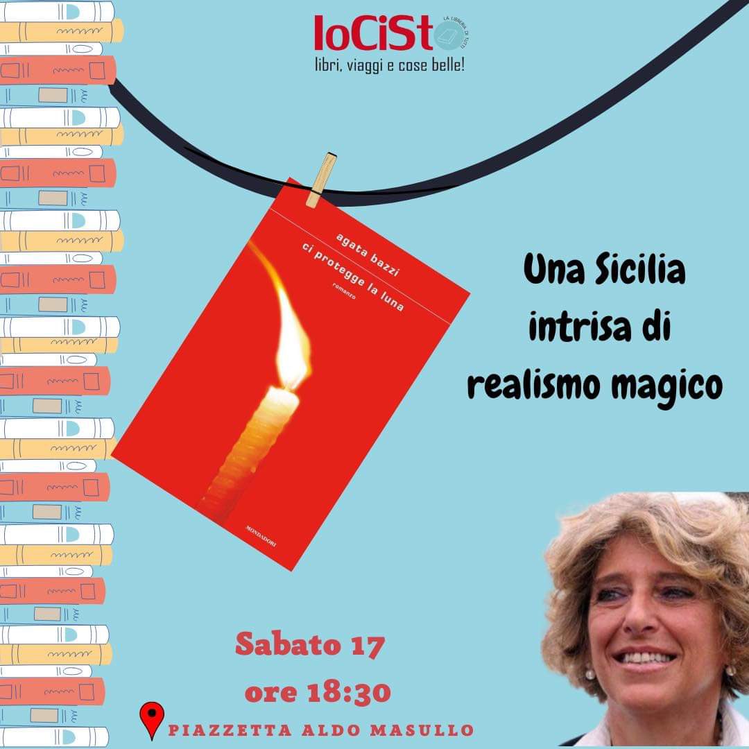 Vi aspettiamo domani alle 18.30 per fare un viaggio magico in Sicilia.
Con Agata Bazzi <a href="/rosiselo/">Maria del Rosario</a> <a href="/Mondadori/">Mondadori</a>