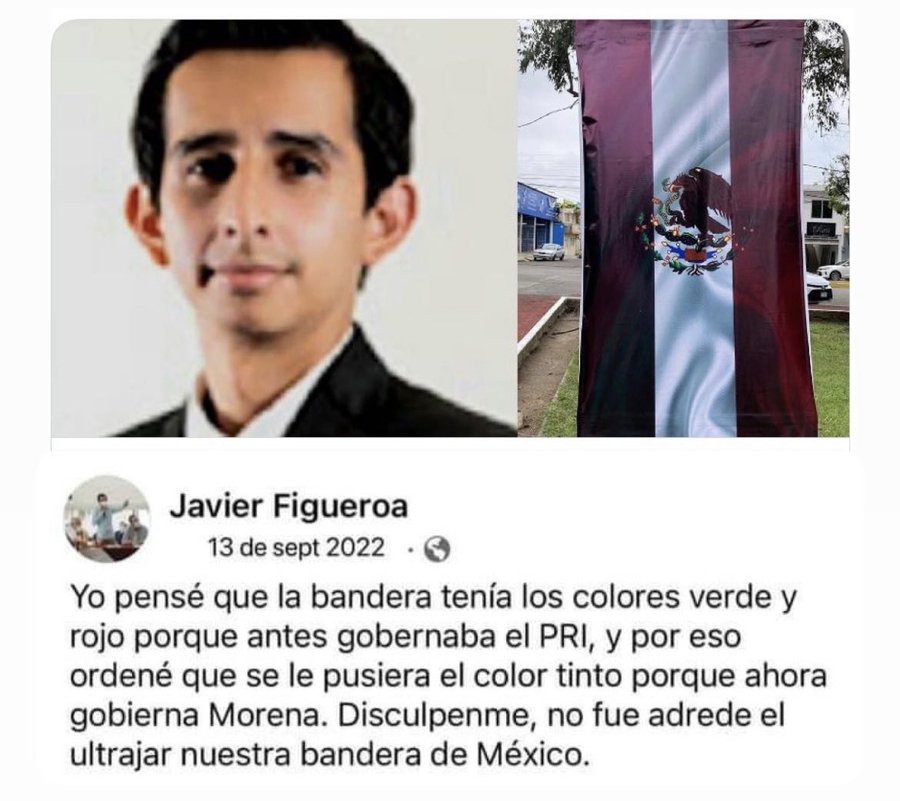 Pelagatos”: Chumel Torres revivió escándalo de Morena por cambiar la bandera  mexicana - Infobae