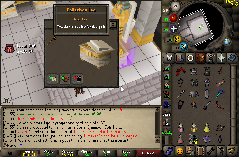 thanos staff acquired