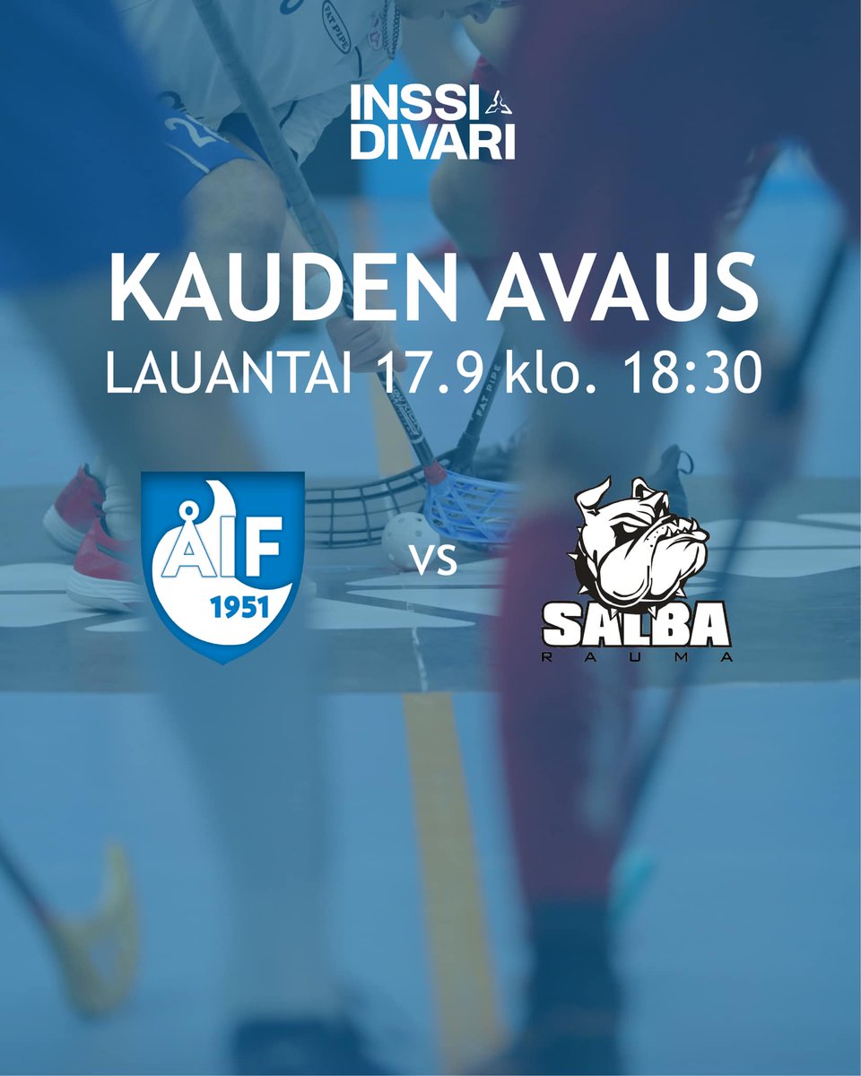Huomenna se alkaa 🥳
Klo 18:30 kausi polkaistaan käyntiin kotiavauksella ja vastaan asettuu Salba.
Tulkaa ajoissa paikalle! Täytetään katsomot täpötäyteen kesän levänneitä innokkaita faneja💙 Kahvio auki tuntia aikaisemmin. #viäråif #inssidivari #salibandy
