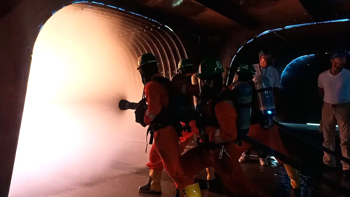 #EMS. Con las pruebas de primeros auxilios y control de fuego finaliza la competencia en las Olimpiadas Internacionales de Salvamento Minero de <a href="/IMRBMineRescue/">IMRB - International Mines Rescue Body</a>. Gracias #FuriaEsmeraldera por representar nuestro país 🇨🇴 y ser un orgullo para el Occidente de Boyacá. 👨‍🚒💪