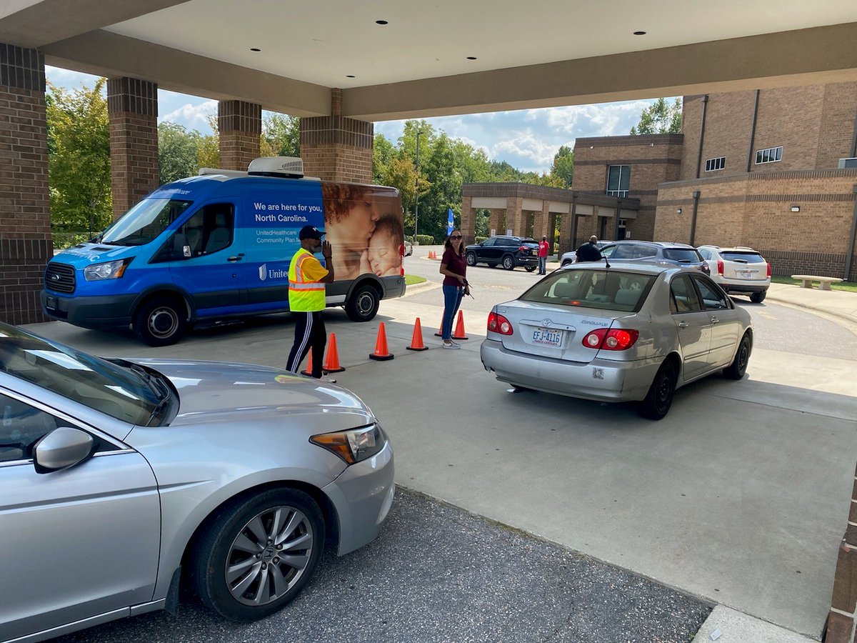 UnitedHealthcare Community &amp; State and NC MedAssist partnered today to disburse free over-the-counter medicine items. Through this collaboration, we were able to provide equitable access to vital medicine supplies for roughly 1,000 individuals - leading to improved health.
