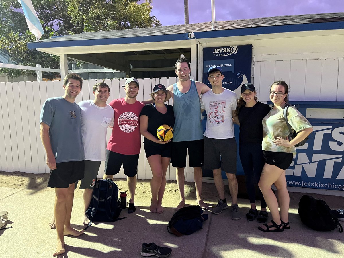 This sporty gang from the Chicago office shared some fun summer evenings playing volleyball in downtown Chicago on North Avenue Beach along the beautiful Lake Michigan. Cheers to placing 4th! That's huge for Chicago beach volleyball! #lifeatmanhard #teambuilding #civilengineers
