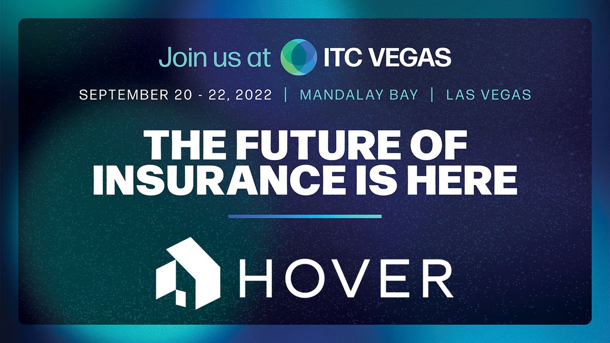 HOVER is a proud sponsor of #ITC202 

Stop by booth #2224 to learn how HOVER enables policyholders to photograph their homes to expedite claims, so insurers can spend less time on-site and resolve more claims daily.