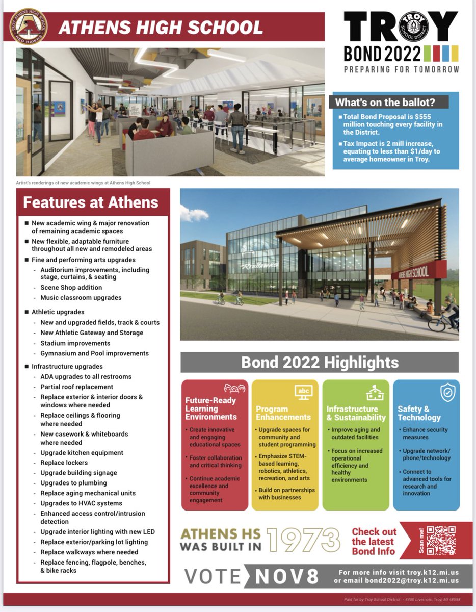 It's been a great start to our year... with great things on the horizon. We need to optimize to accommodate the wide range of activities associated with new 21st century literacies. Our students deserve it. #onetroybond